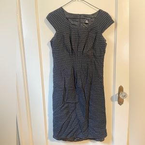 Willi Smith cap sleeve black dress. (Size 10)